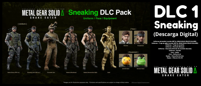 [Usado] Metal Gear Solid: Snake Eater Tactical Edition [Juego PS5]